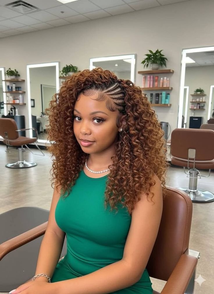 Havana Crochet with Cornrow